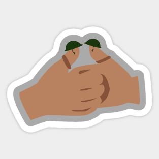 Thumb War Sticker